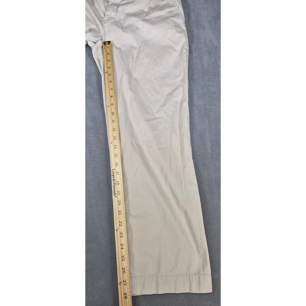 Polo Ralph Lauren Mens Tan Khaki Chino Pants 100% Cotton Size 33/30 - Picture 6 of 8